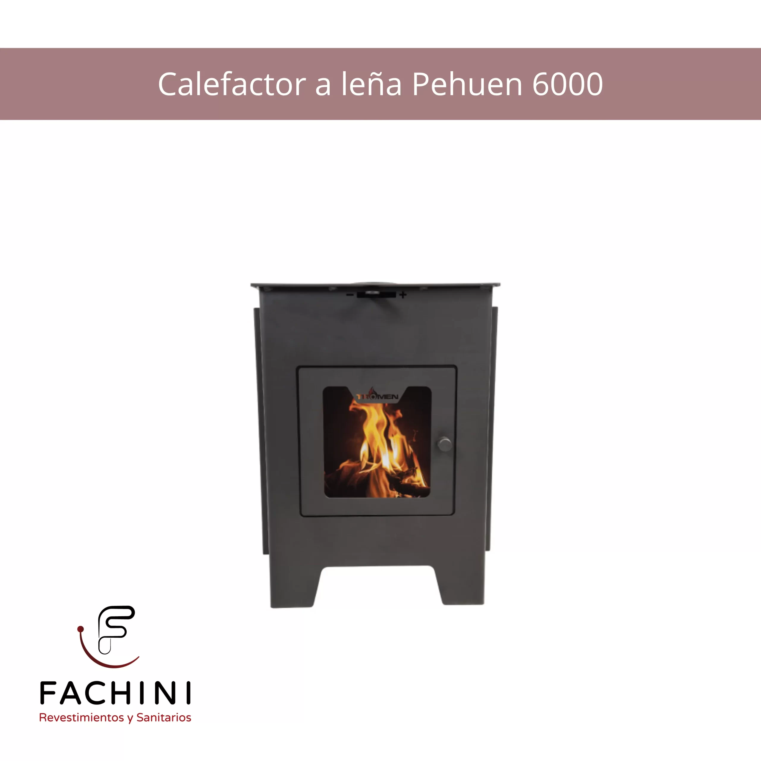Calefactor a leña Pehuen 6000