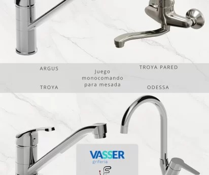 Argus - Troya - Troya pared - Odessa - Cocina - Vasser